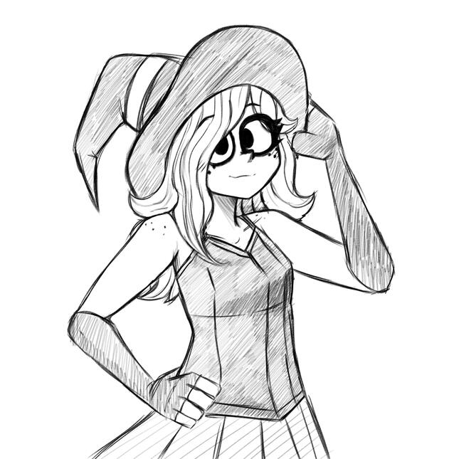 Annabelle as a witch