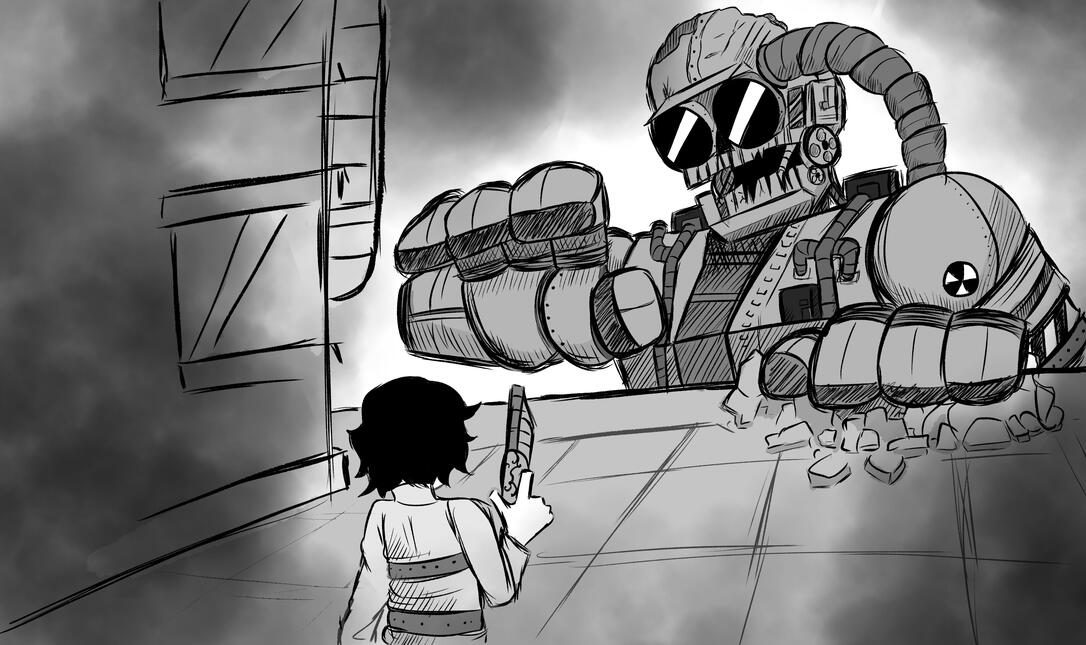 "Giant robot"