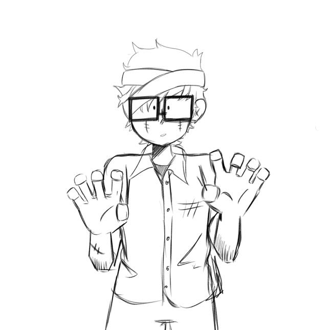 Nick as a zombie (Unfinished)